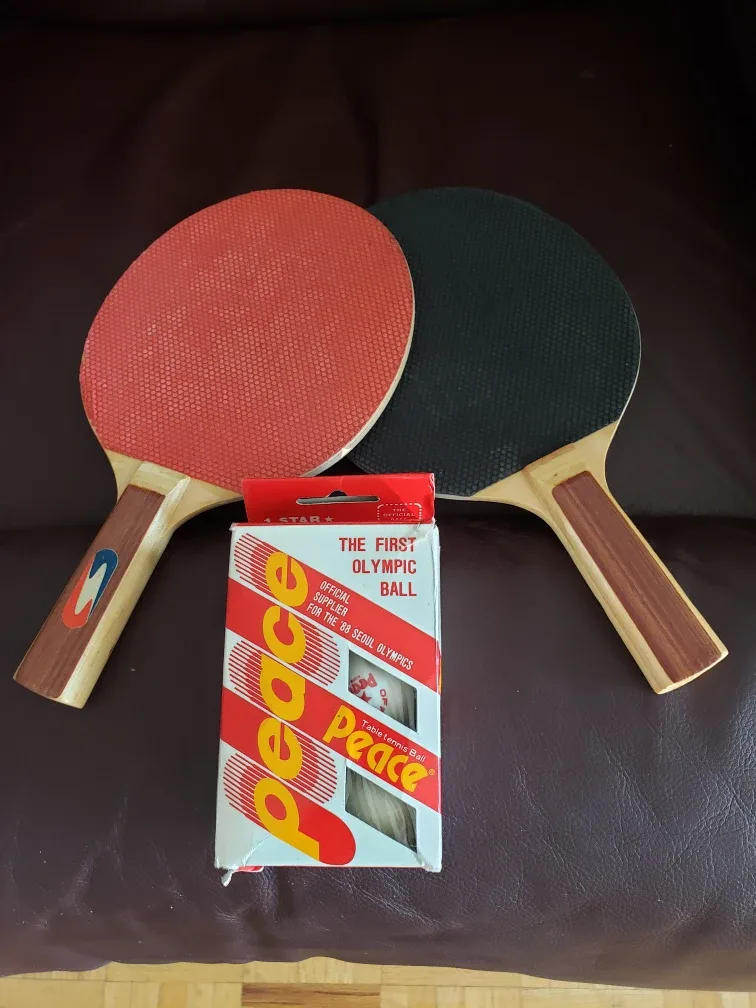 Peace Table Tennis Set - Paddles & Balls thumbnail