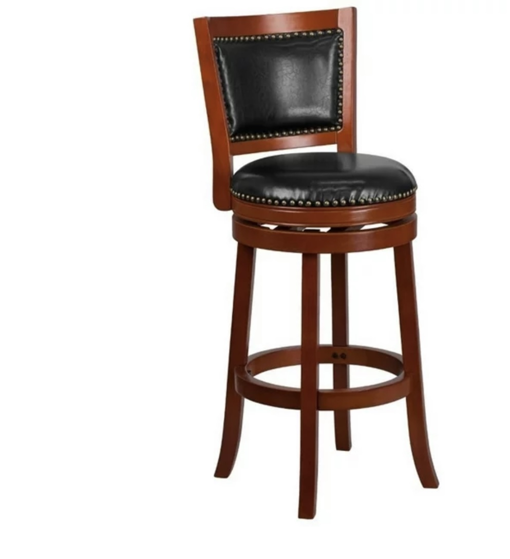 Boraam Bristol Swivel Barstool - Cappuccino