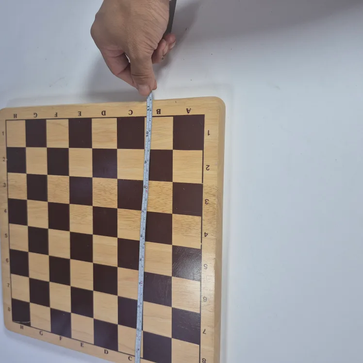 Wooden Chessboard 11" no pieces image indicator(3)