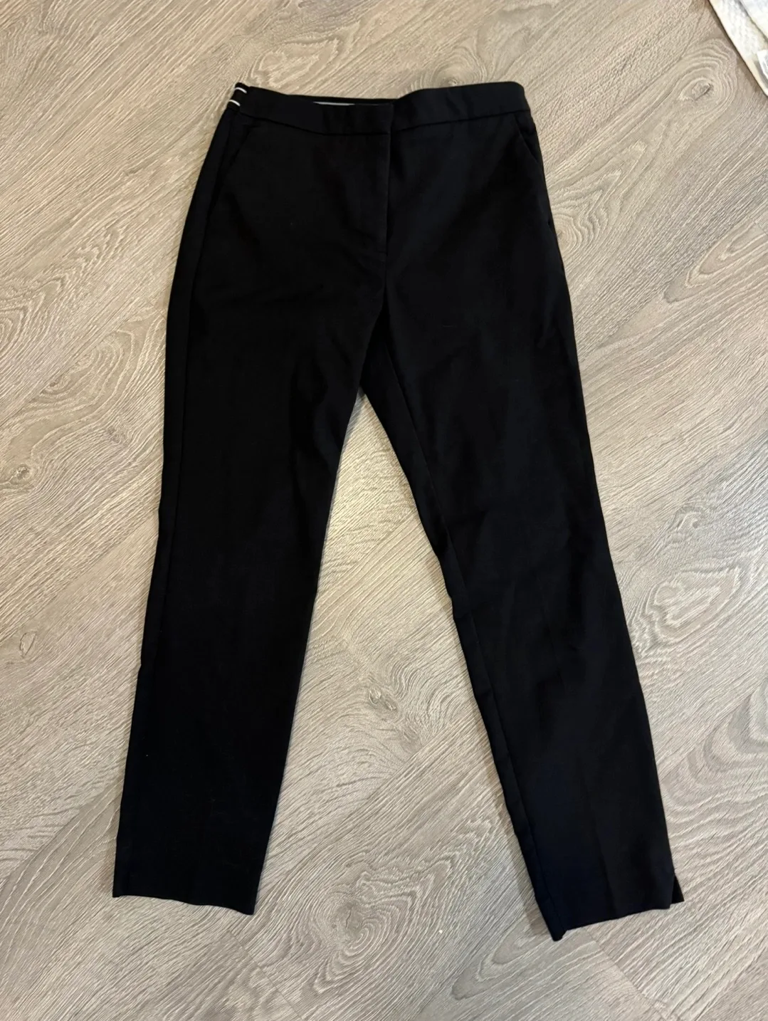 Black Zara Trousers with Elastic Waist image indicator(2)