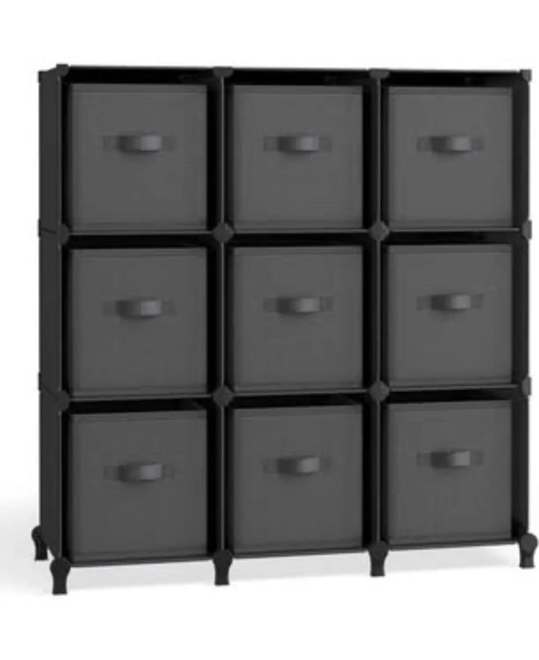 Black 9-Cube Storage Organizer thumbnail