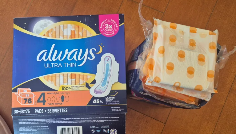 Always Ultra Thin Overnight Pads thumbnail