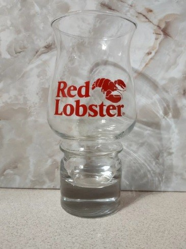 RED LOBSTER HURRICANE GLASSES