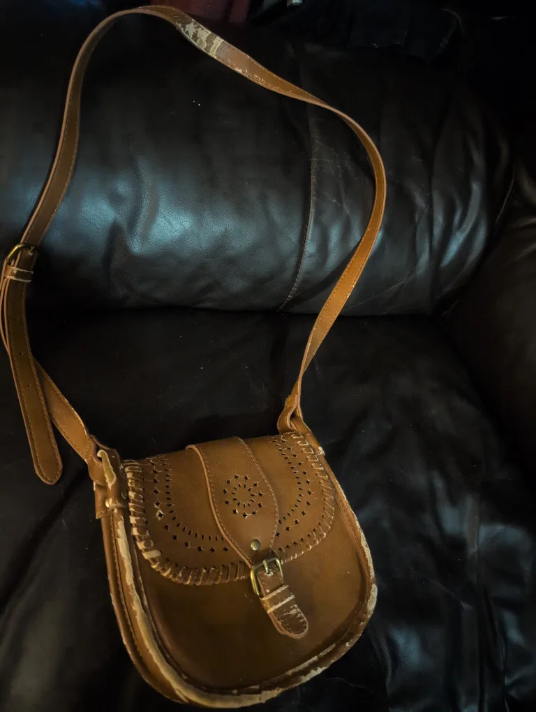 Forever 21 Brown Crossbody Bag thumbnail