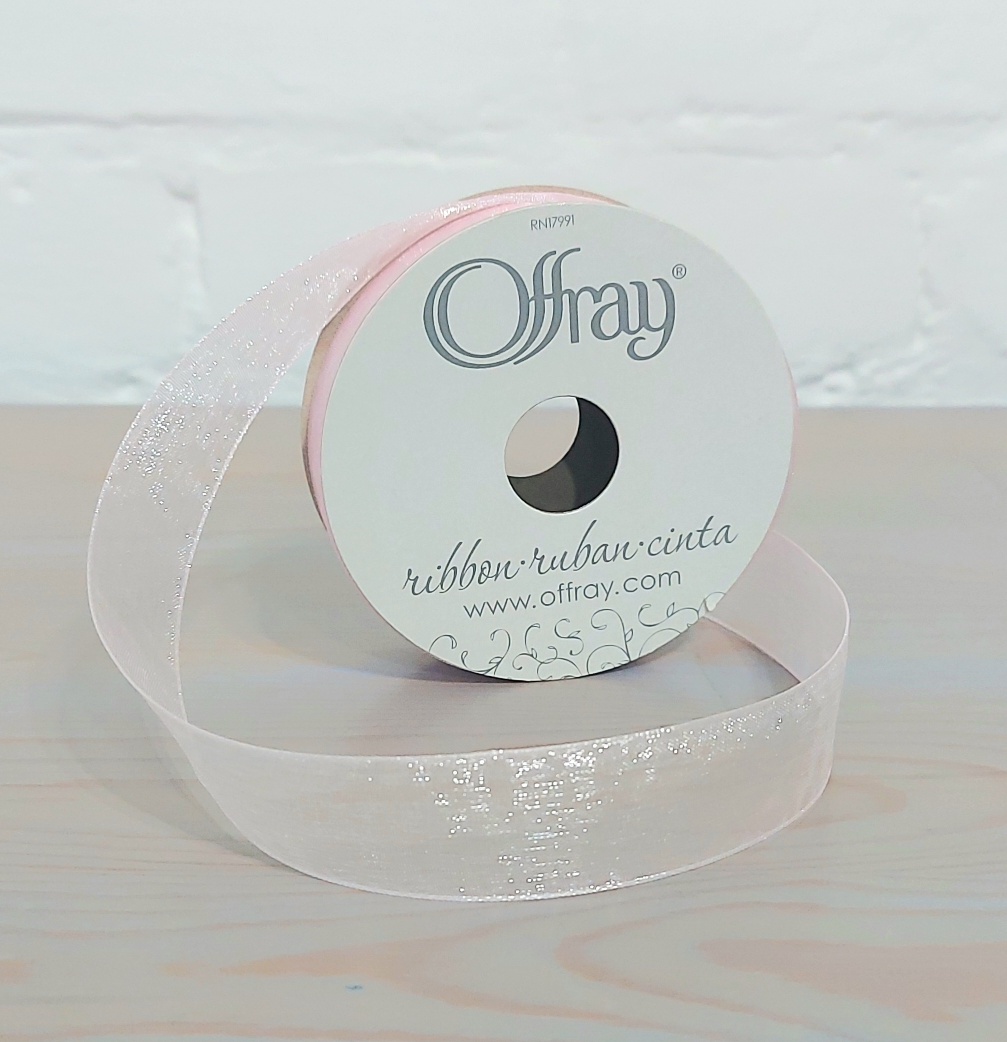trade or $1! 🛍 pink chiffon ribbon spool