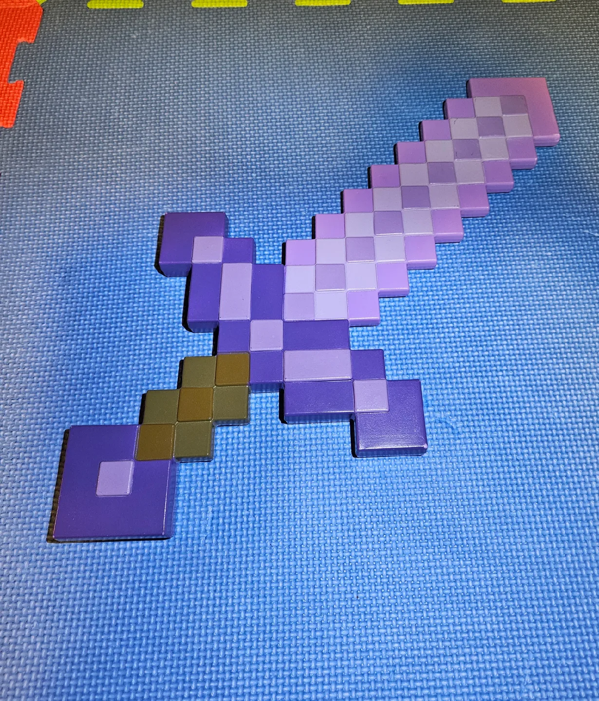 Minecraft Plastic Enchanted Purple Sword thumbnail