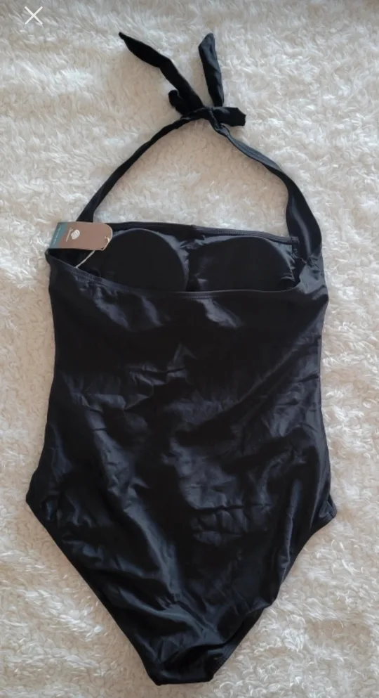 BNWT Black One Piece Swimsuit image indicator(6)