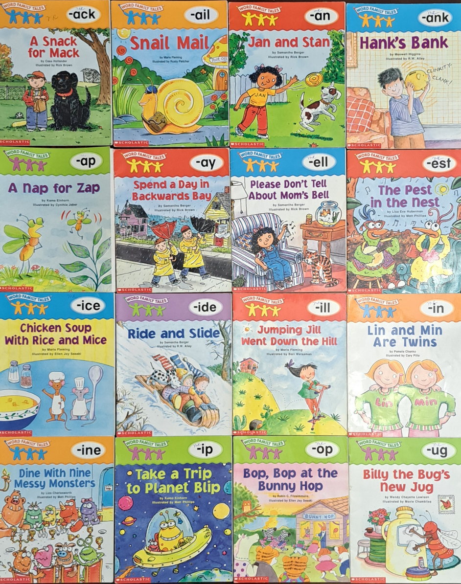 Scholastic Word Family Tales - 20 Book Set