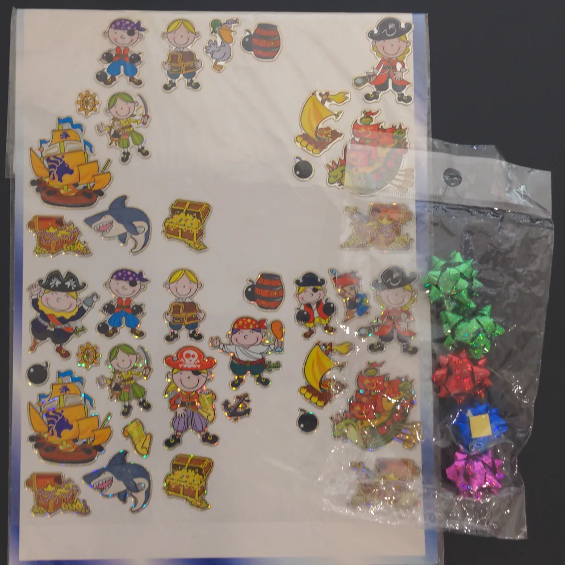 Pirate Stickers & Bows thumbnail