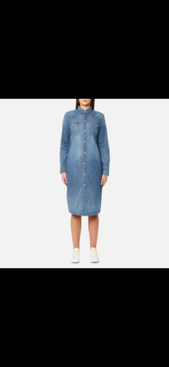 Polo Ralph Lauren Denim Shirt Dress - Size M image indicator(9)