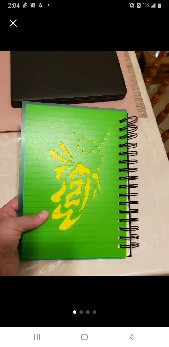 Spiral Notebook - Green Cover thumbnail