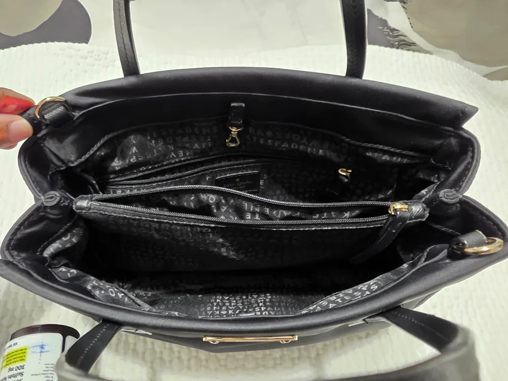 Kate Spade Black Tote Bag image indicator(4)