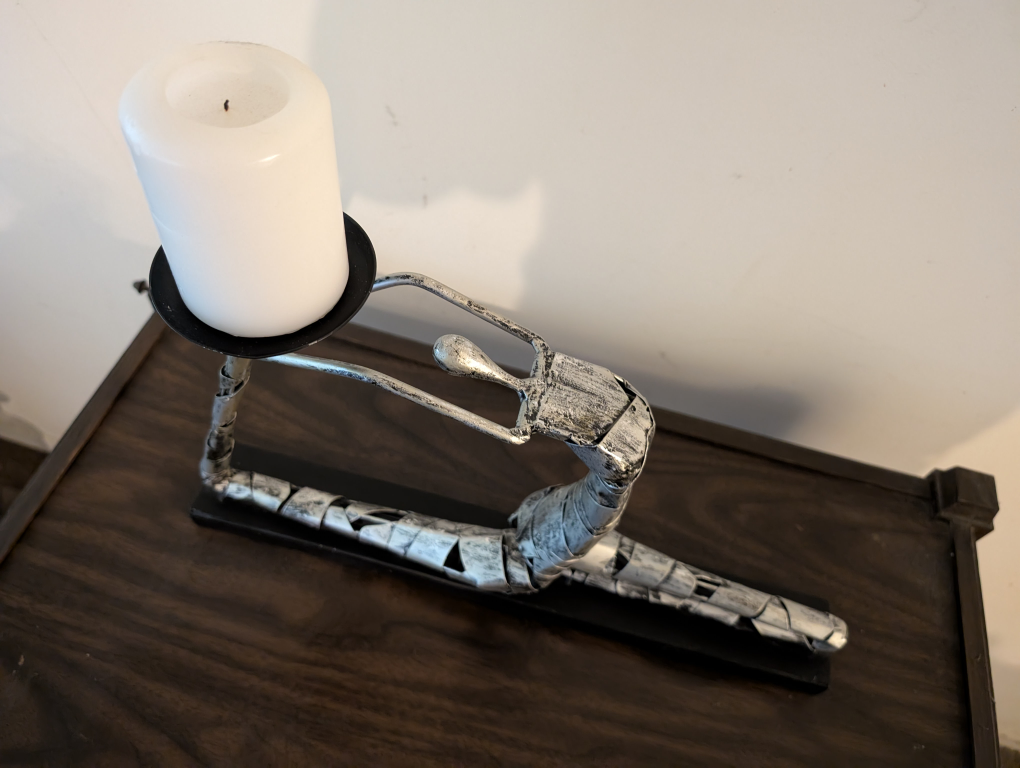 Unique Yoga Pose Candle Holder - photo 4