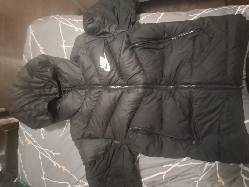 Nike Black Puffer Jacket - Size S