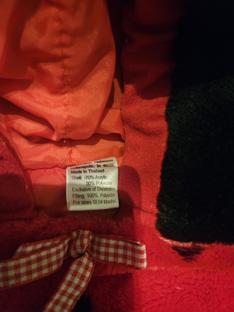 Ladybug Costume, Size 12-24 Months - photo 3