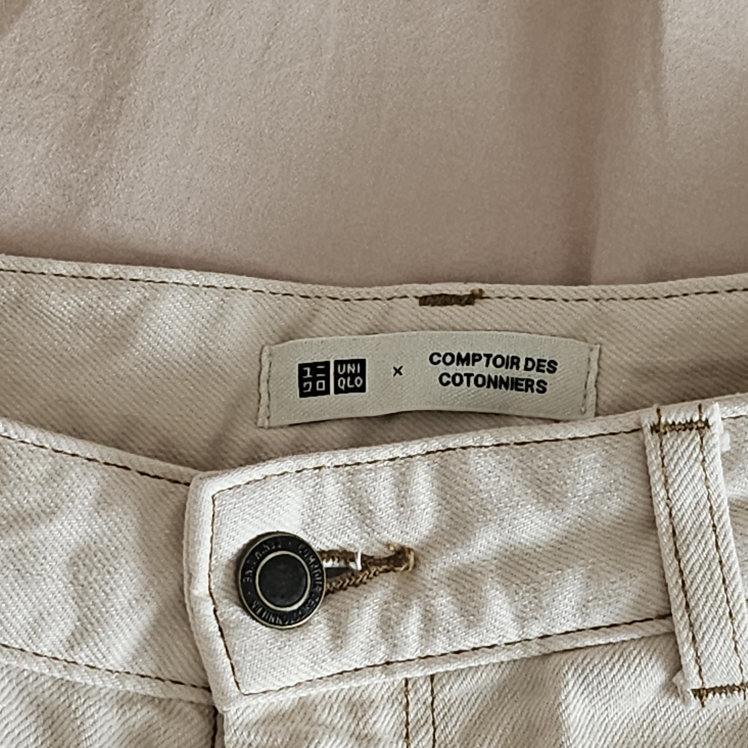 Uniqlo x Comptoir Des Cotonniers Peg Pants - Ivory - photo 4