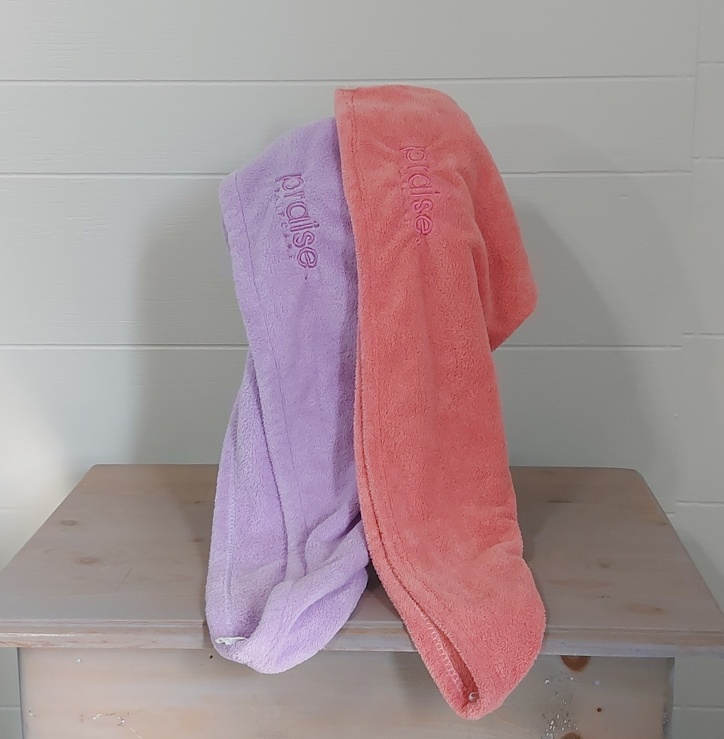 FREE microfiber hair wrap towels 🫧🛁