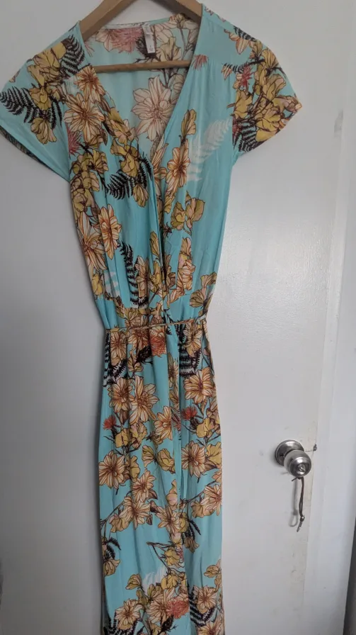 Floral Maxi Dress - Small thumbnail
