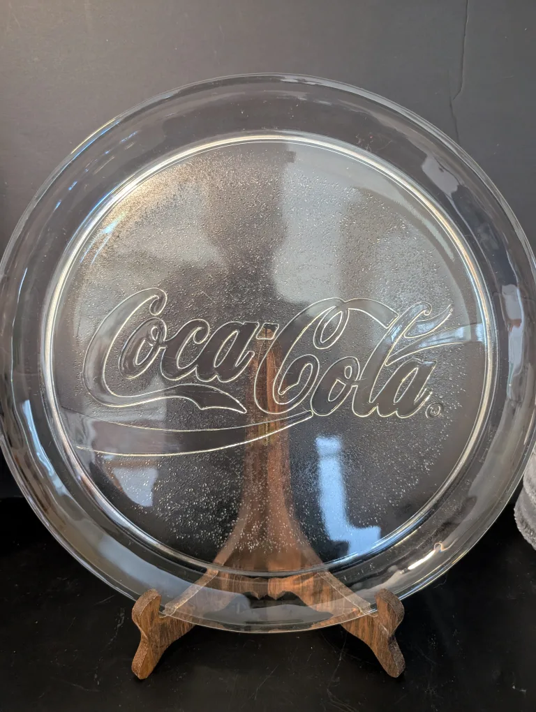 Coca-Cola Glass Serving Tray image indicator(9)