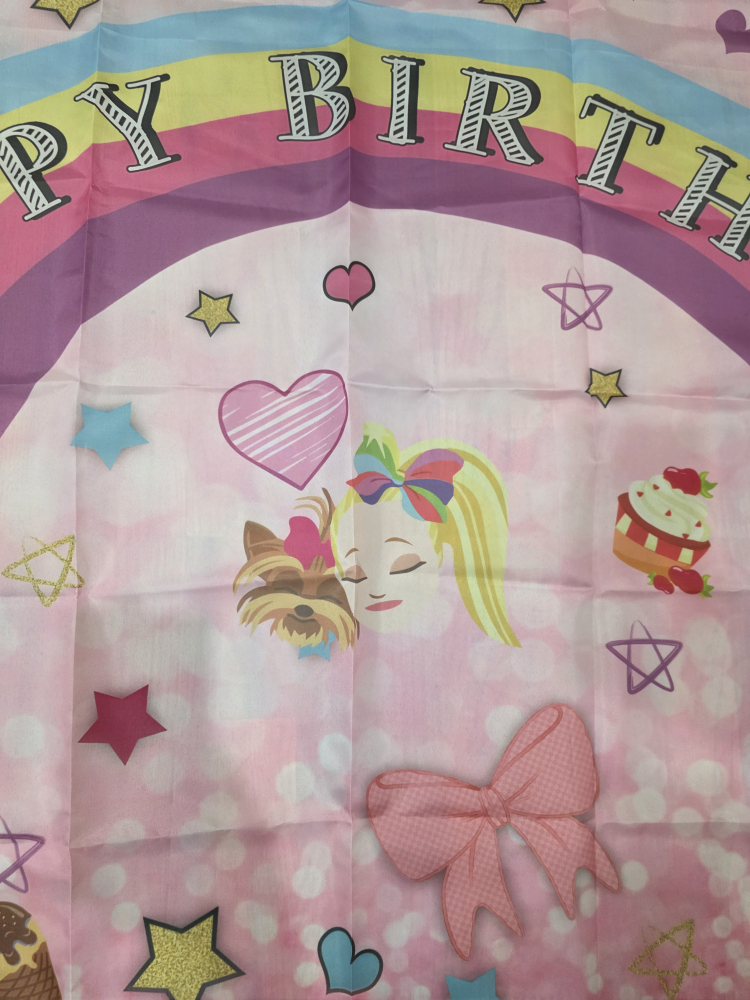 JoJo Siwa Happy Birthday Backdrop - photo 2