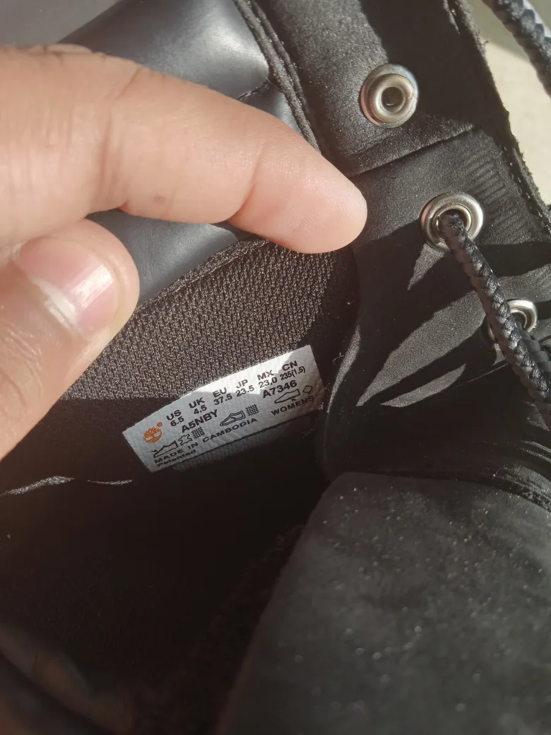 Timberland Black Boots brand new image indicator(6)