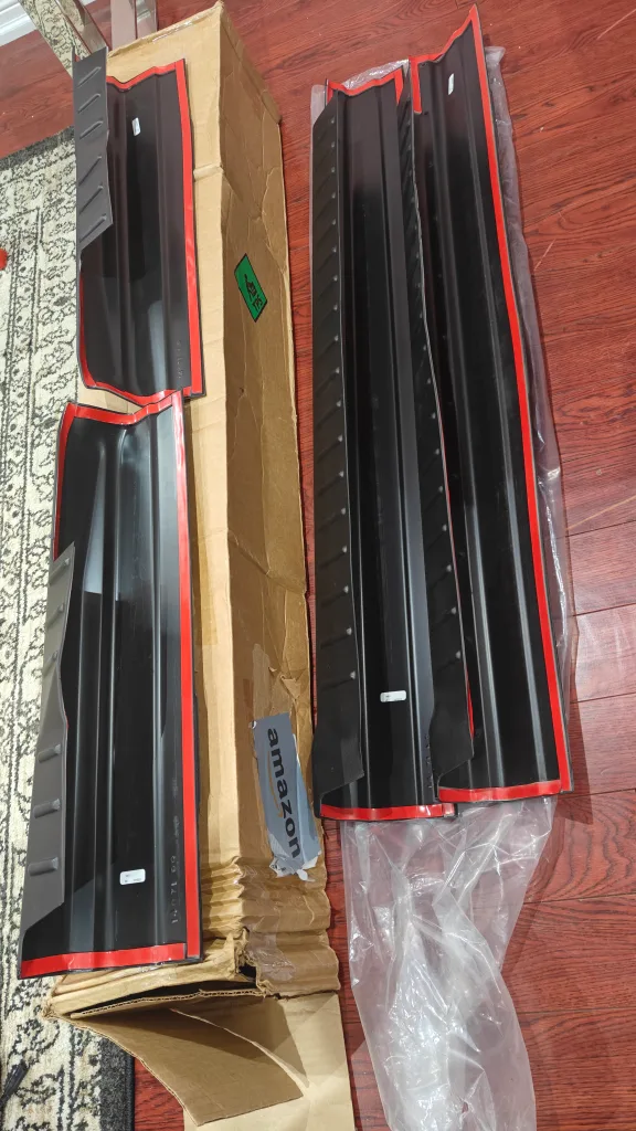 Car Door Sill Protector Set - Black image indicator(4)