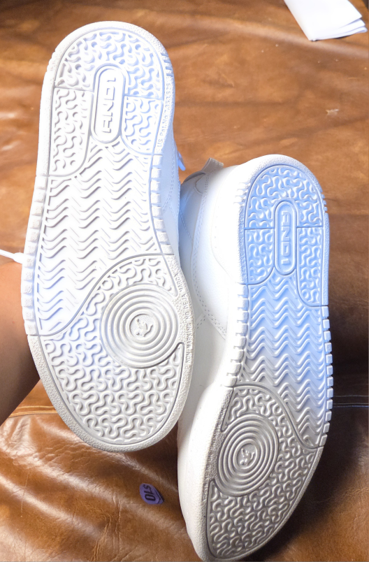 AND1 White Athletic Shoes - Size 9 - photo 2