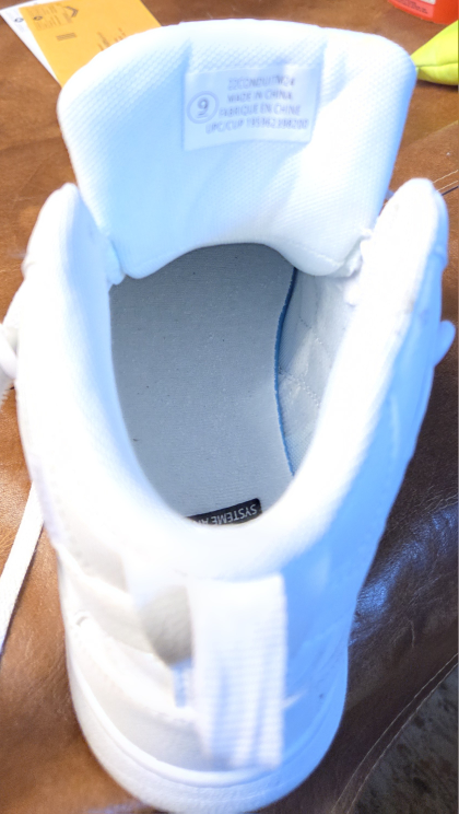 AND1 White Athletic Shoes - Size 9 - photo 4