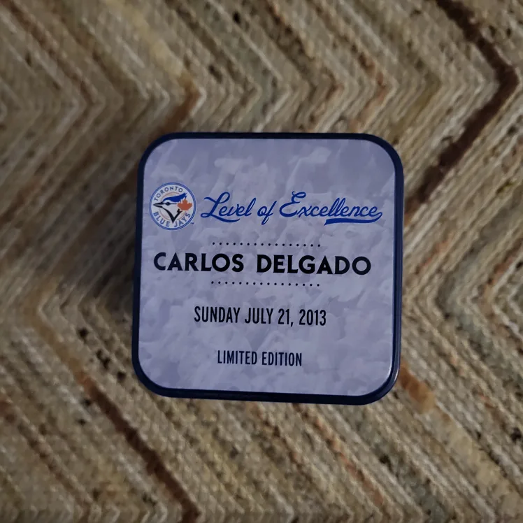 Toronto Blue Jays Carlos Delgado Limited Edition Tin thumbnail