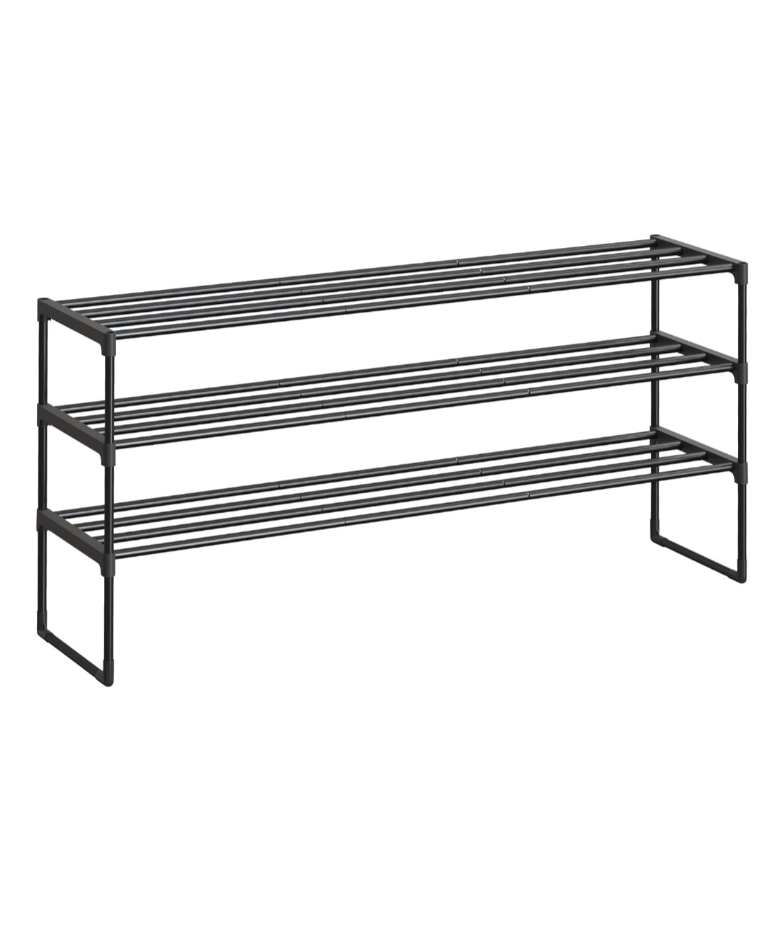 SONGMICS 3-Tier Shoe Rack - Like New! - photo 3