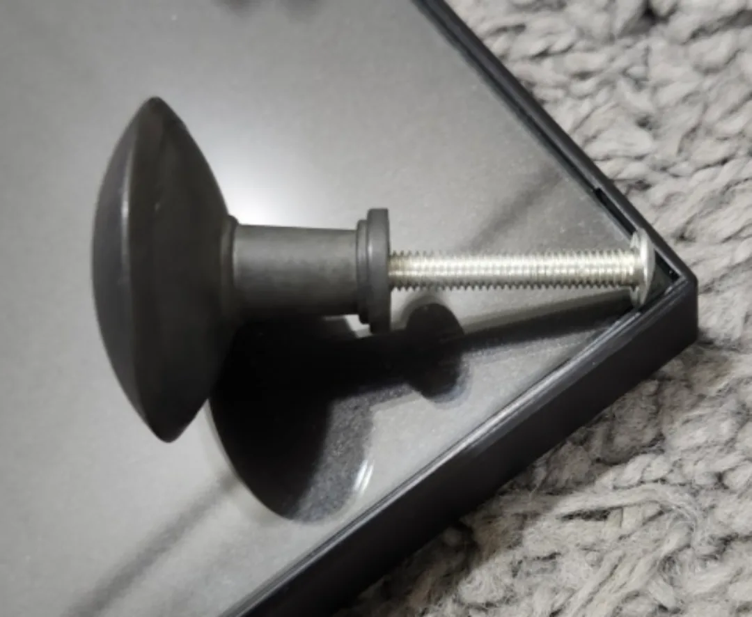 Charcoal Metal Drawer Cabinet Knobs thumbnail
