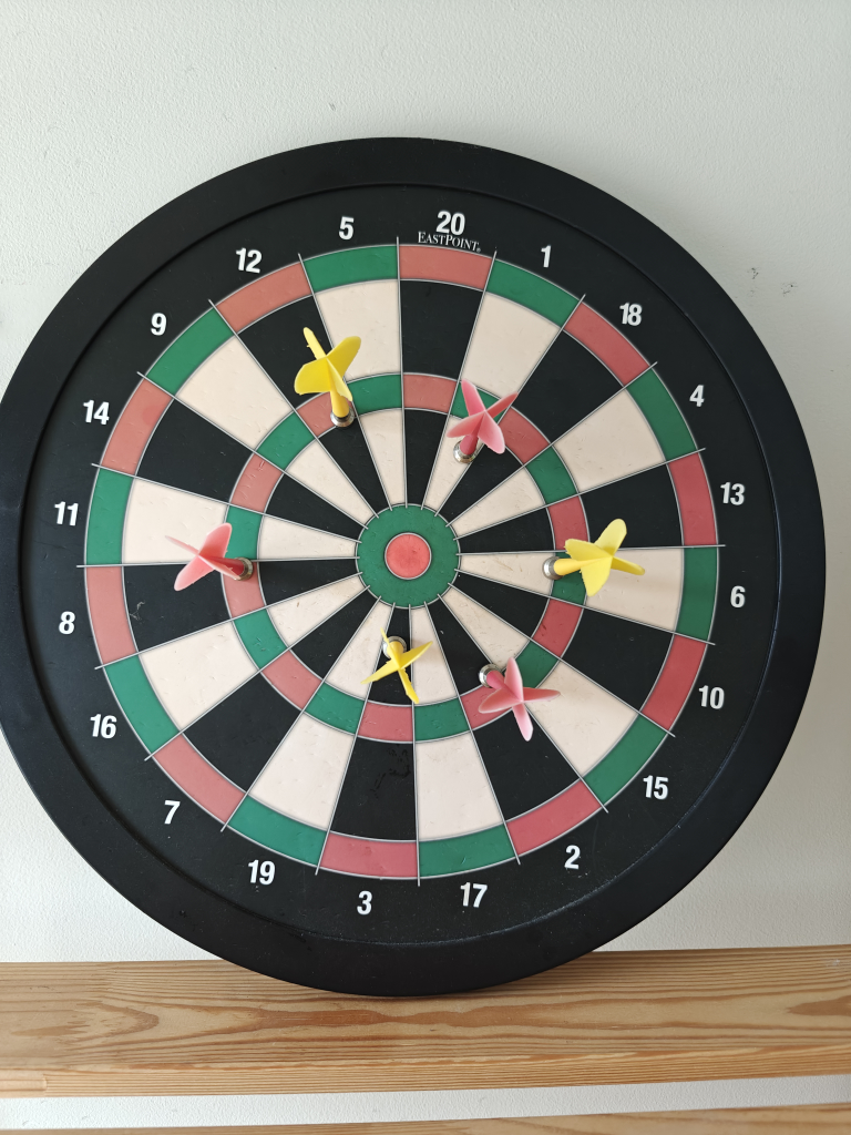 Magnetic Dart Board for Kids