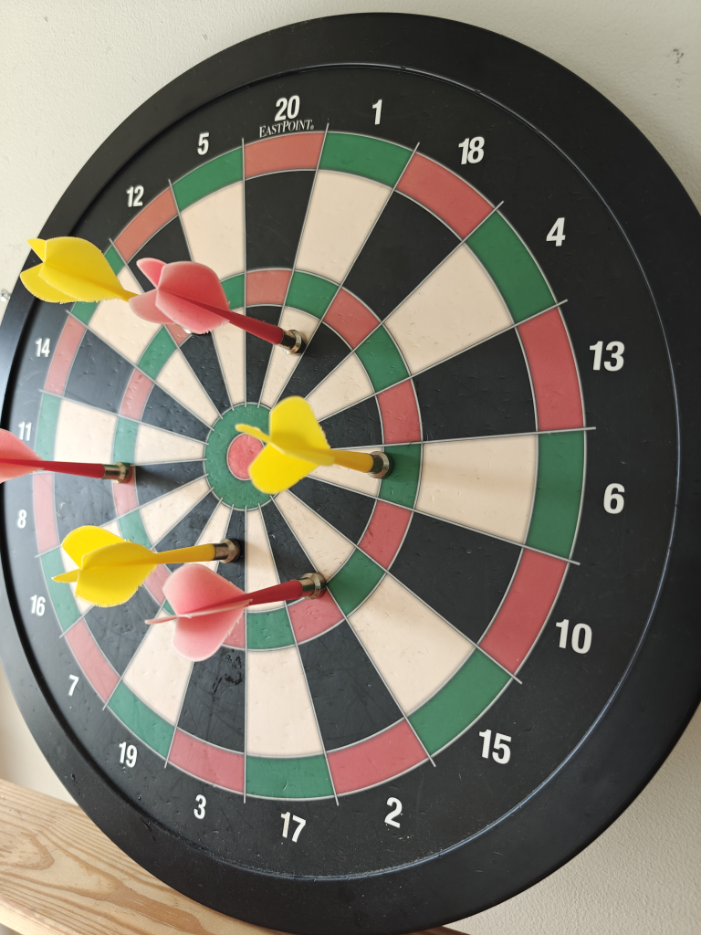 Magnetic Dart Board for Kids - photo 2