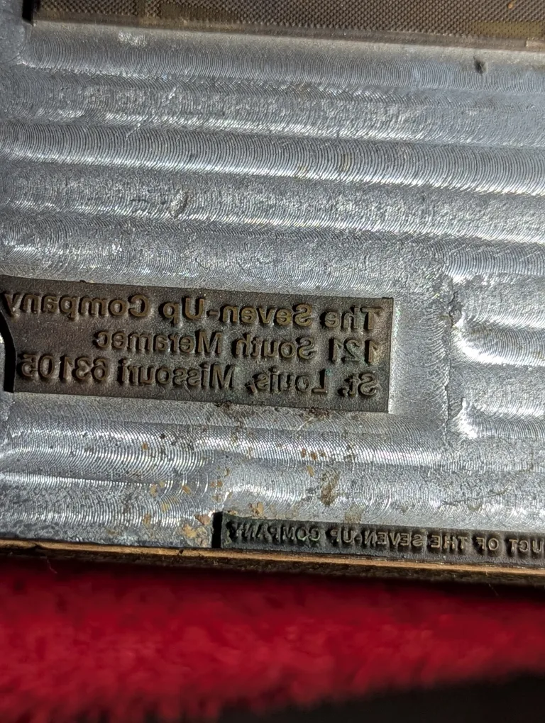 Vintage 7-Up Come Up Come All Printing Plate 11 x 7 image indicator(8)