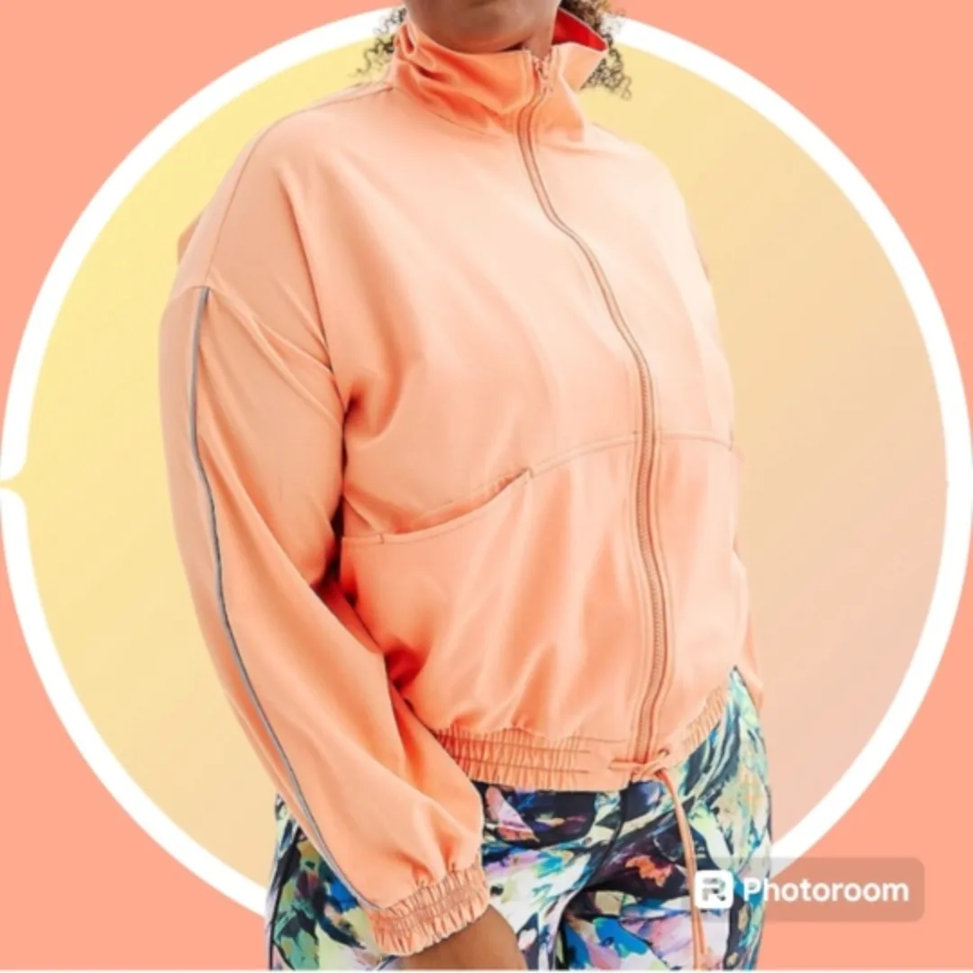 NWT Bomber Windbreaker Jacket w Pockets 2X & 3X Have 4 Colors image indicator(3)