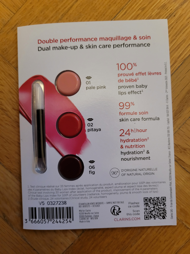 Clarins New Lip Oil Balm Set - photo 2