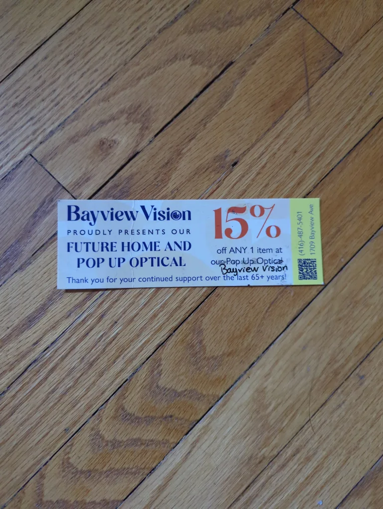 Bayview Vision 15% Off Coupon thumbnail
