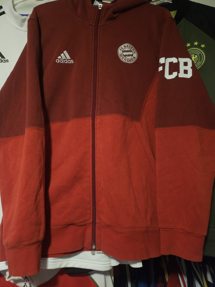 Bayern Munich 15/16 germany adidas zip up sweater