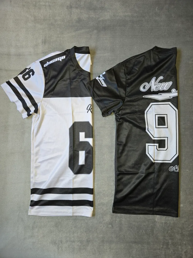 Men's Casual Short Sleeve Jersey Style Tops Size: Large image indicator(8)