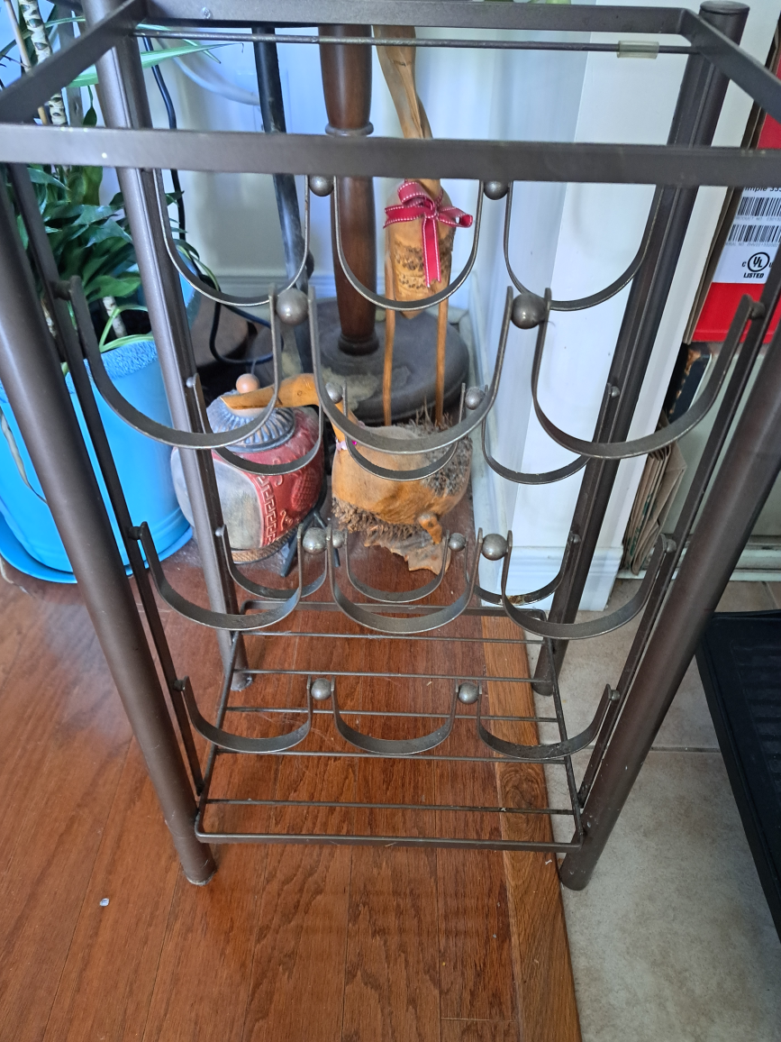 Metal Wine Rack