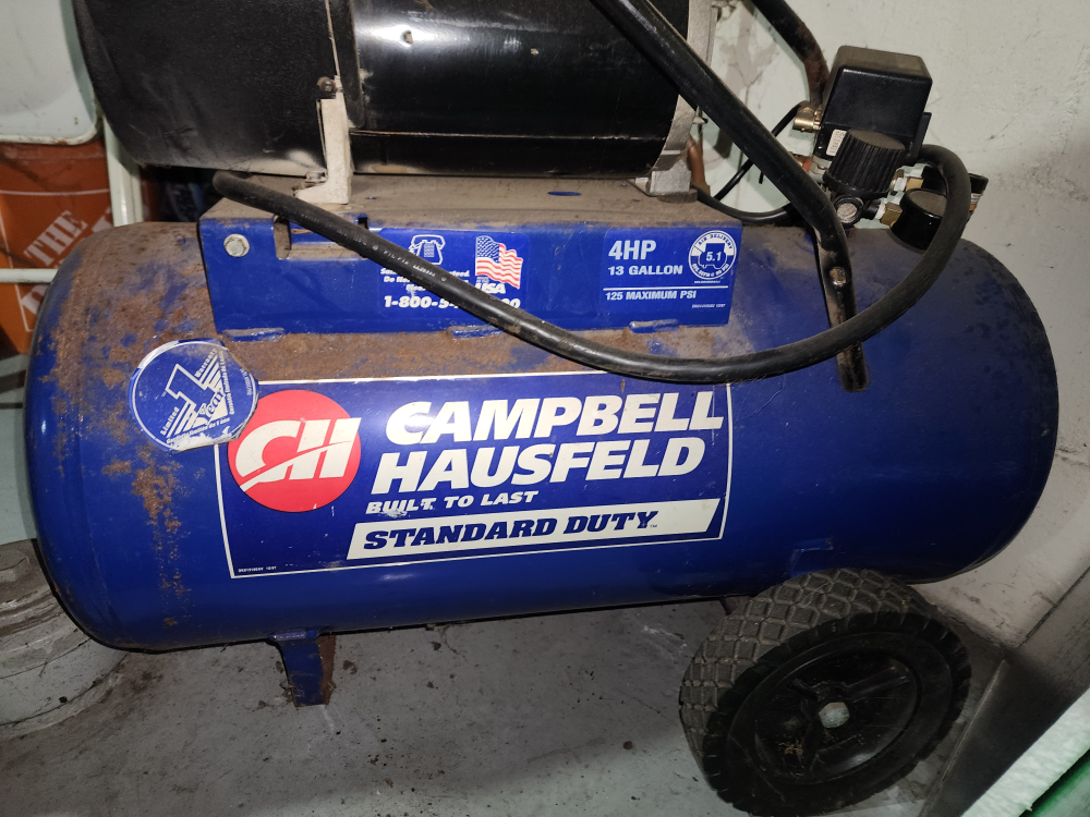 Campbell Hausfeld 13 Gallon Air Compressor - photo 3
