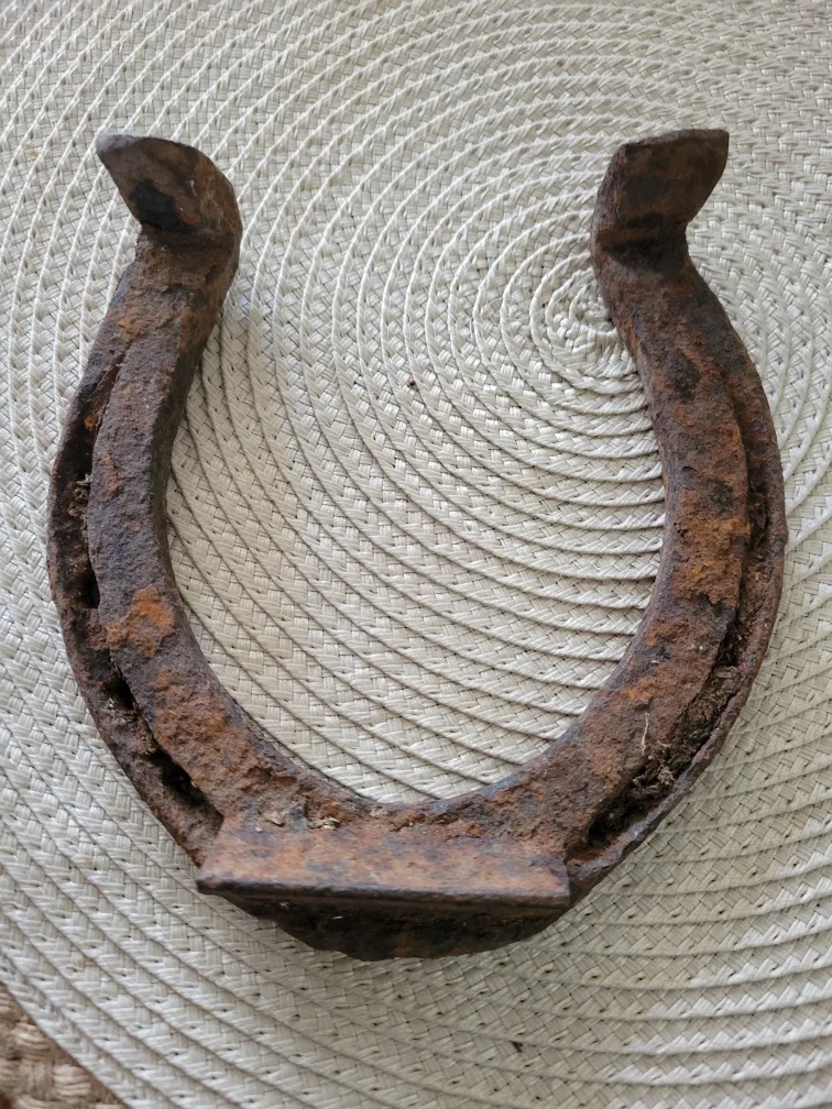 Antique Rustic Good Luck Horseshoe image indicator(2)