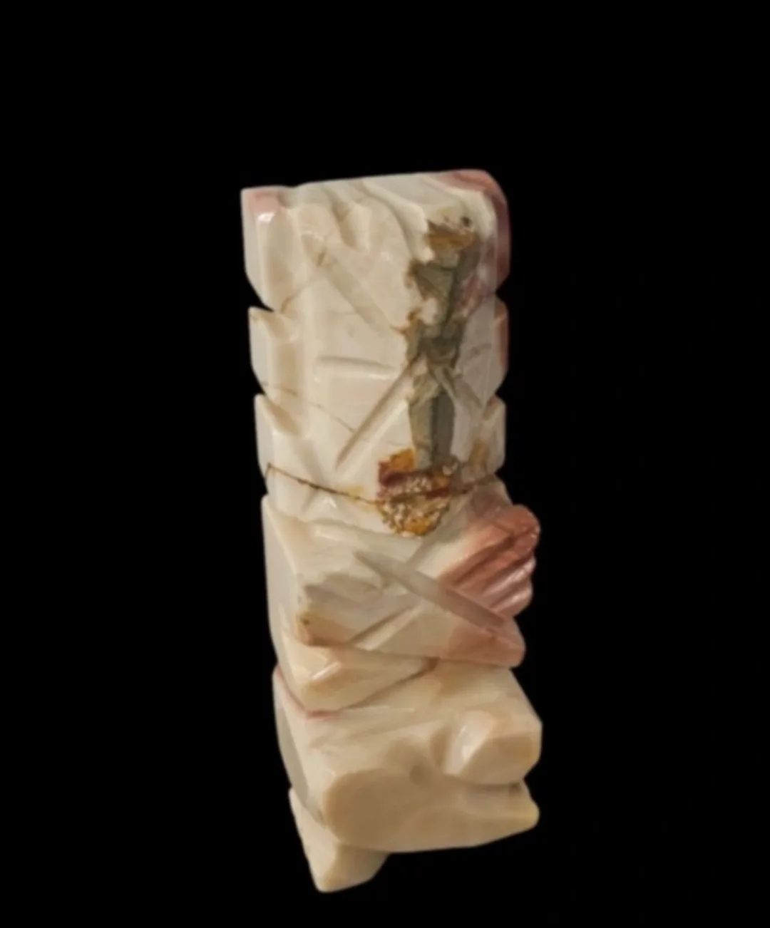 Unique Marble Moai Inspired Statue image indicator(3)