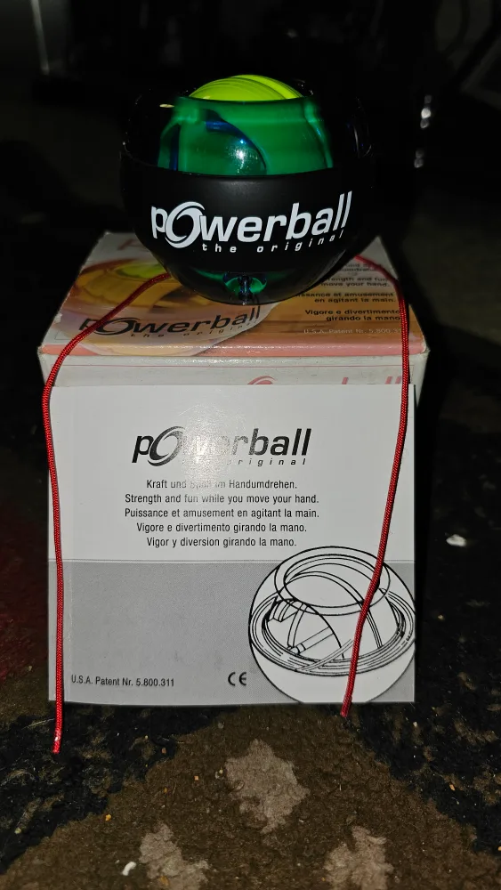 Powerball The Original Gyroscope - New in Box - Blue image indicator(2)
