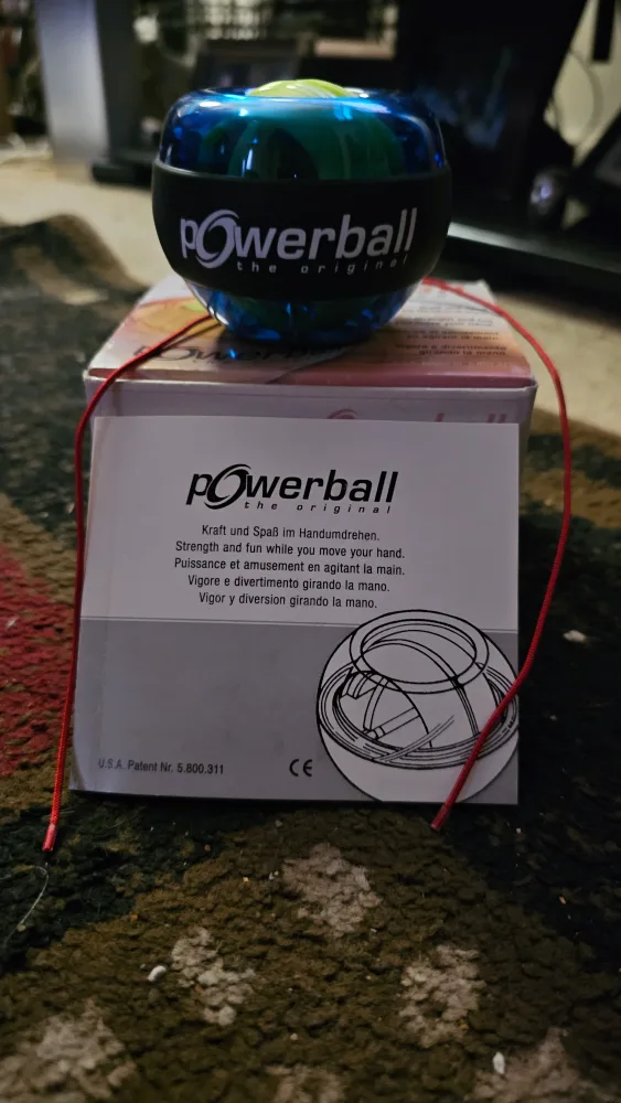 Powerball The Original Gyroscope - New in Box - Blue image indicator(3)