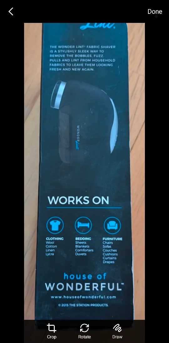 WONDER LINT Fabric Shaver by House of Wonderful image indicator(4)