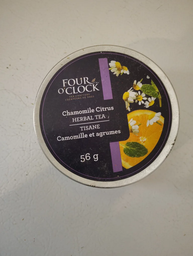 Four O'Clock Chamomile Citrus Herbal Tea - 56g 🩷 thumbnail