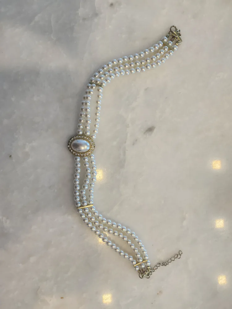Pearl Choker Necklace thumbnail