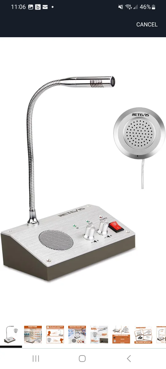 New Zhudele Dual-way Counter Interphone thumbnail