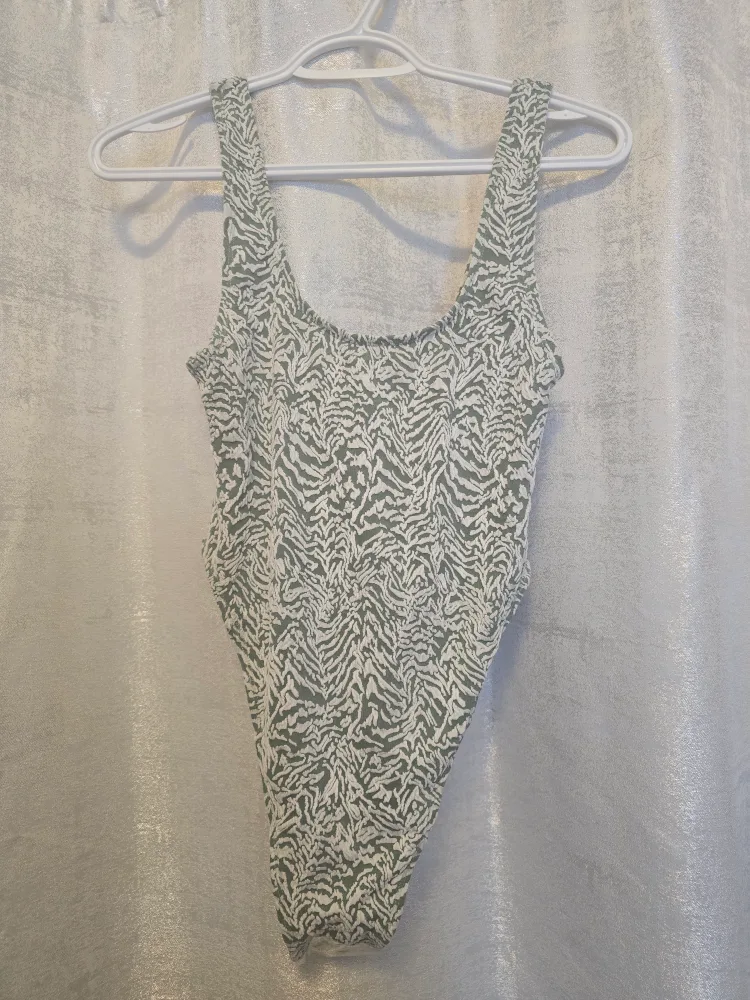 Patterned One-Piece Swimsuit thumbnail